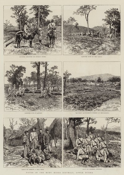 Notes in the Ruby Mines District, Upper Burma by Adrien Emmanuel Marie